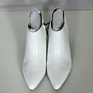 Kenneth Cole Women's Kick Shootie White Ankle Boot NEW
